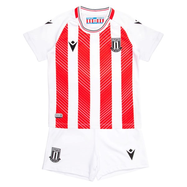Camiseta Stoke City 1ª Niño 2022 2023